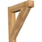 Ekena Millwork Traditional Craftsman Rough Sawn Outlooker, Western Red Cedar, 8"W x 36"D x 36"H OUT08X36X36TRA04RWR - alternate 1